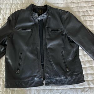 Lucky Brand Bonneville Cafe Racer Leather Jacket XXL Limited Edition